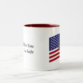 神は賛美し、安全保つように ツートーンマグカップ (中央)