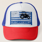 神は農家の妻をキリスト教の信仰とした キャップ (正面)