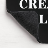 神は進化を作成しました マウスパッド (コーナー)