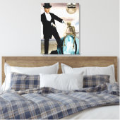 神は遊キャンバス版 キャンバスプリント (インサイチュ (寝室))