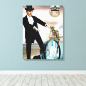 神は遊キャンバス版 キャンバスプリント (インサイチュ (ウッドフロア))