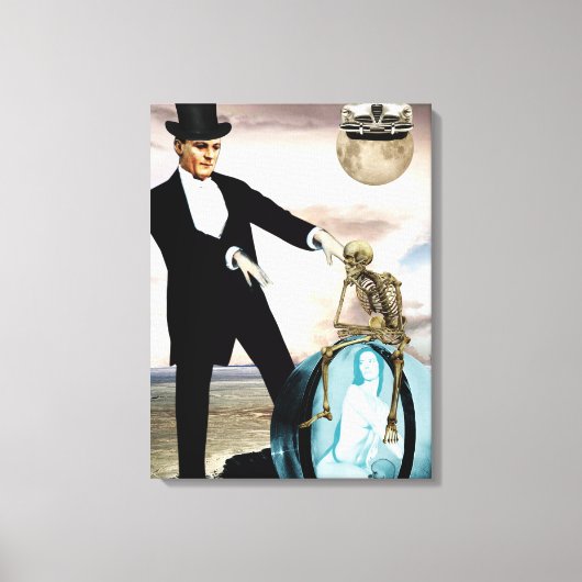 神は遊キャンバス版 キャンバスプリント (正面)