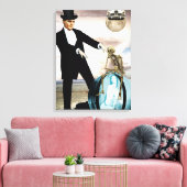 神は遊キャンバス版 キャンバスプリント (インサイチュ (リビング))