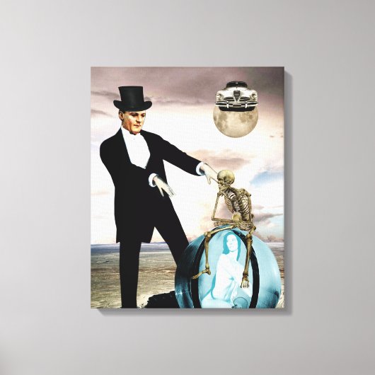 神は遊1 キャンバスプリント (正面)