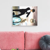 神は遊1 キャンバスプリント (インサイチュ (リビング))