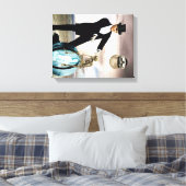 神は遊1 キャンバスプリント (インサイチュ (寝室))