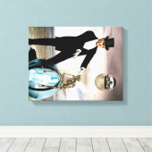 神は遊1 キャンバスプリント (インサイチュ (ウッドフロア))