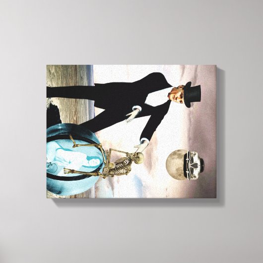 神は遊1 キャンバスプリント (正面)