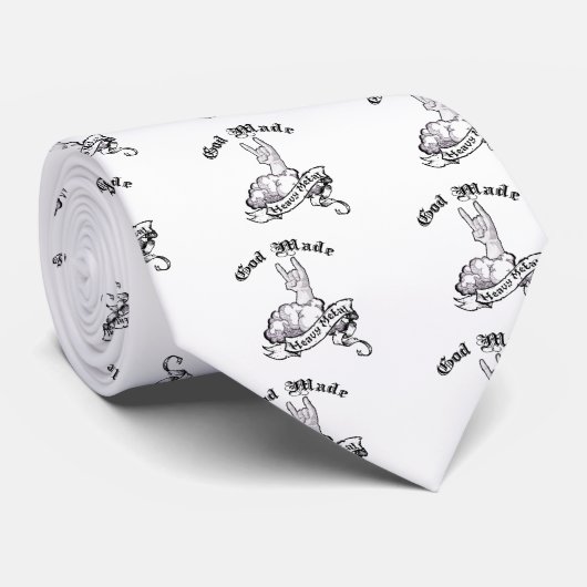 神は重金属を作りました ネクタイ (ロール)