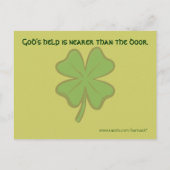 神は門よ救済り近い ポストカード (裏面)