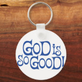神は非常に良い キーホルダー (正面)