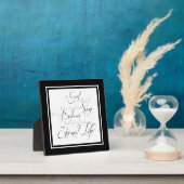 神は、御子を信じる者が誰でも滅びることなく、永遠のいのちを得るため、実にそのただひとりの御子を賜わっ フォトプラーク (インサイチュ)