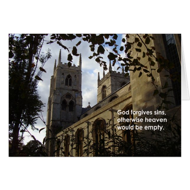 神は…許します (正面横)