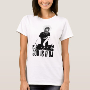 神はDJです Tシャツ