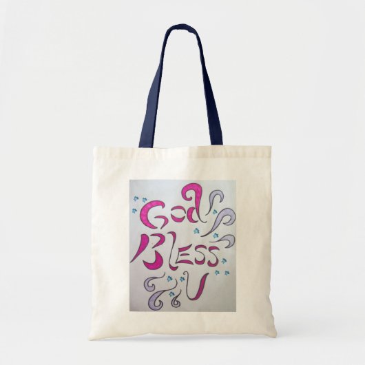 神はUのバッグを賛美します トートバッグ (正面)
