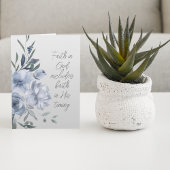 神への信仰のカスタム文字 カード