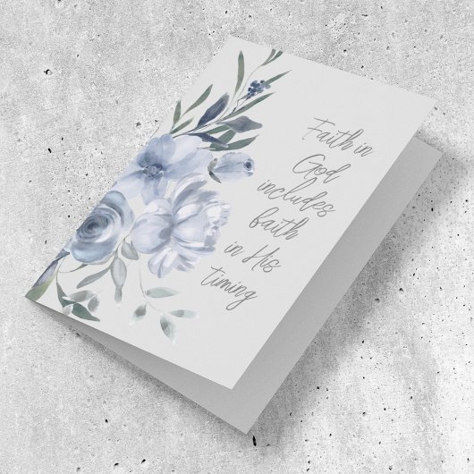 神への信仰のカスタム文字 カード