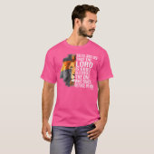 神への信仰 – Psalm Christian Bible Tシャツ (正面フル)