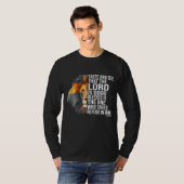 神への信仰 – Psalm Christian Bible Tシャツ (正面フル)