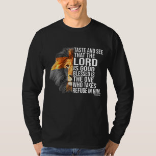 神への信仰 – Psalm Christian Bible Tシャツ