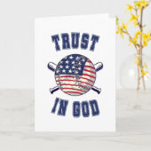 神への信頼 カード (黄色い花)