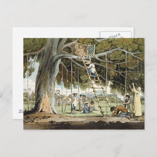 神への最初の果実の供え物,プレート1 ポストカード (正面/裏面)