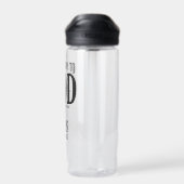 神への栄光クリスチャン ウォーターボトル (背面)