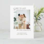 神への栄光クリスマスカード シーズンカード (スタンド正面)