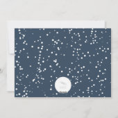 神への栄光スクリプト宗教的なクリスマスフォト シーズンカード (裏面)