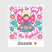 神への栄光ステッカー シール (シート)