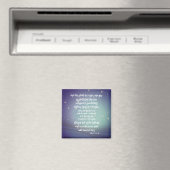 神への栄光ルーク聖書の聖句クリスマス マグネット (インサイチュ (食洗機))