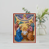 神への栄光 箔シーズンポストカード (立ち正面)