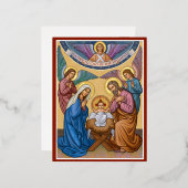 神への栄光 箔シーズンポストカード (正面/裏面)