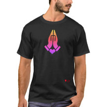 神への祈り 精神性 神の愛 Tシャツ