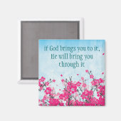 神もしが導く信仰の磁石 マグネット (正面/裏面)