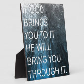 神もしが汝らを導く フォトプラーク (側面)