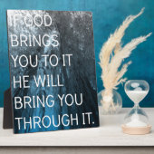 神もしが汝らを導く フォトプラーク (側面)