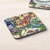 神もしは善を成し遂げた、彼女は保 コースター (左側)