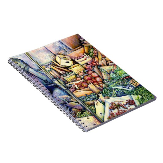 神もしは善を成し遂げた、彼女は保 ノートブック (右側)