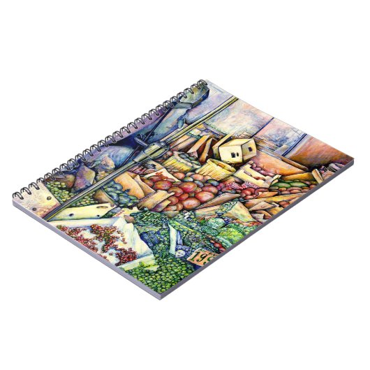 神もしは善を成し遂げた、彼女は保 ノートブック (左側)