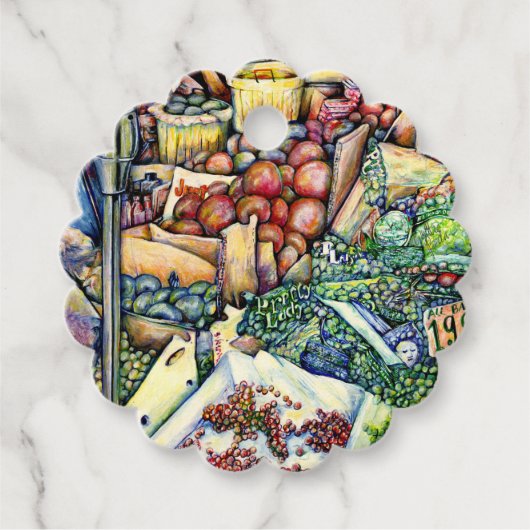 神もしは善を成し遂げた、彼女は保 フェイバータグ (正面)