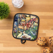 神もしは善を成し遂げた、彼女は保 鍋敷き (トップダウン)