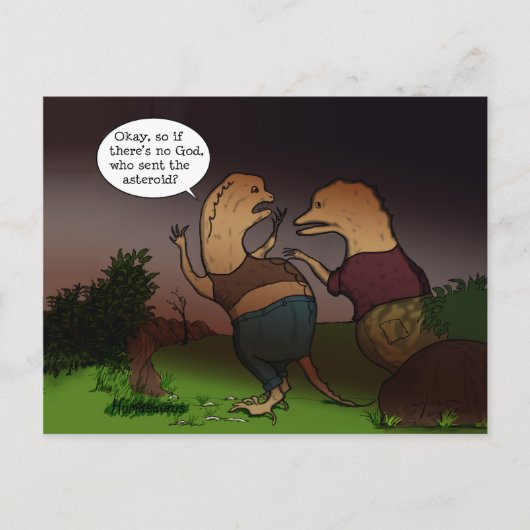 神もしは存在しない。.... ポストカード (正面)