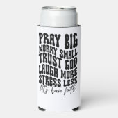 神もしは私たちのために私たちに反対できる者か？ローマ8: スリム缶クーラー (Seltzer裏面)