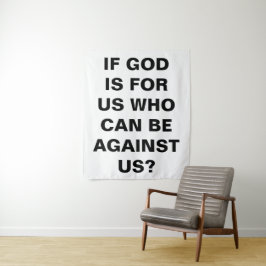 神もしは私たちのために…タペストリー タペストリー