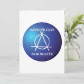 神もマスターも無政府状態のシンボル 招待状 (スタンド正面)