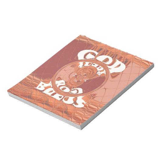 神よおもしろいり黄金のケニヤハクナマタタG ノートパッド (回転)