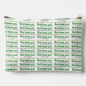 神よアイルランド人の賛美恵み アクセサリーポーチ (裏面)