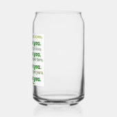 神よアイルランド人の賛美恵み ガラス缶 (左)