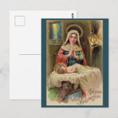 神よクリスマス ポストカード (正面/裏面)